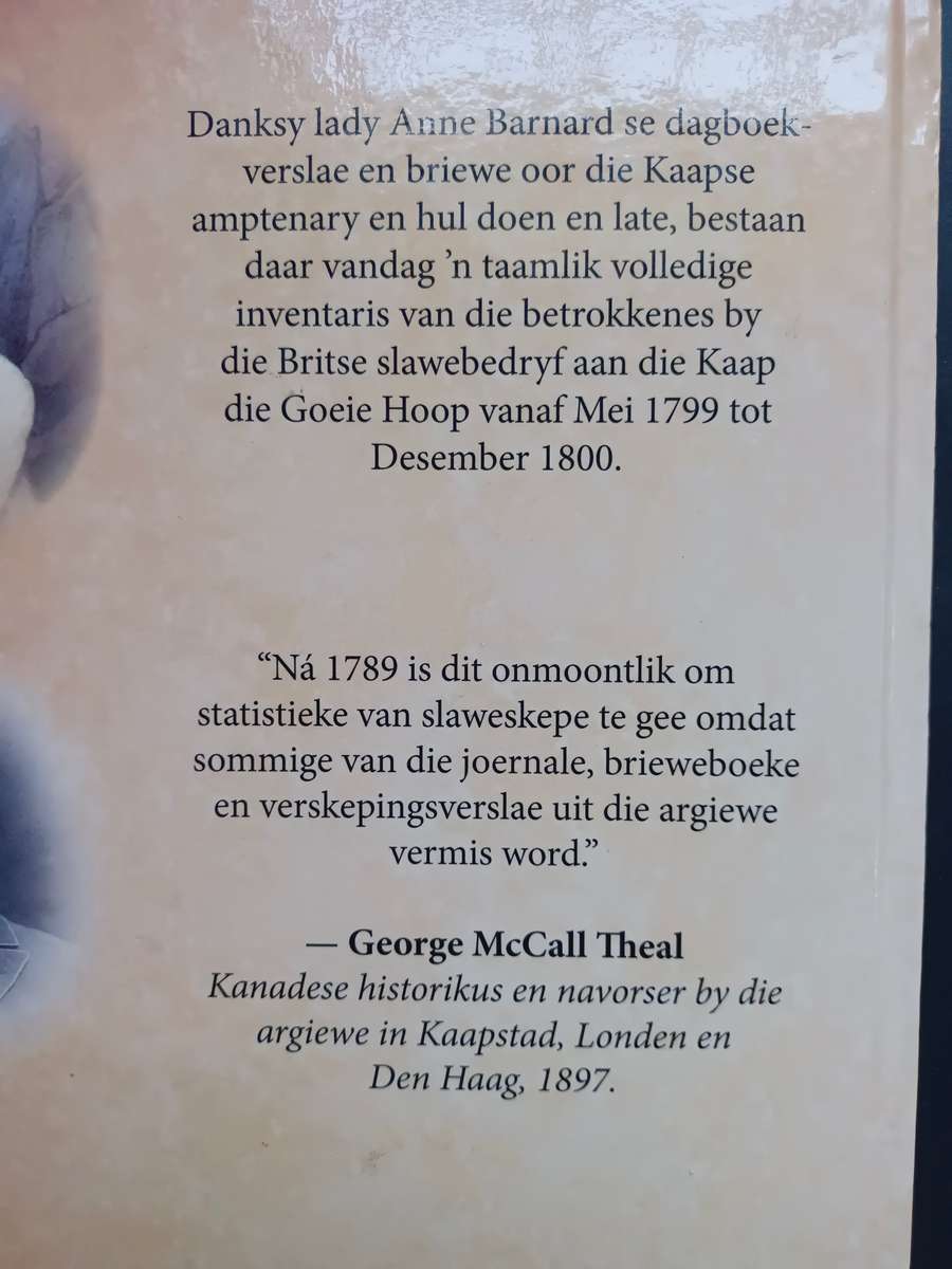 KAAP VAN SLAWE / Marthinus van Bart