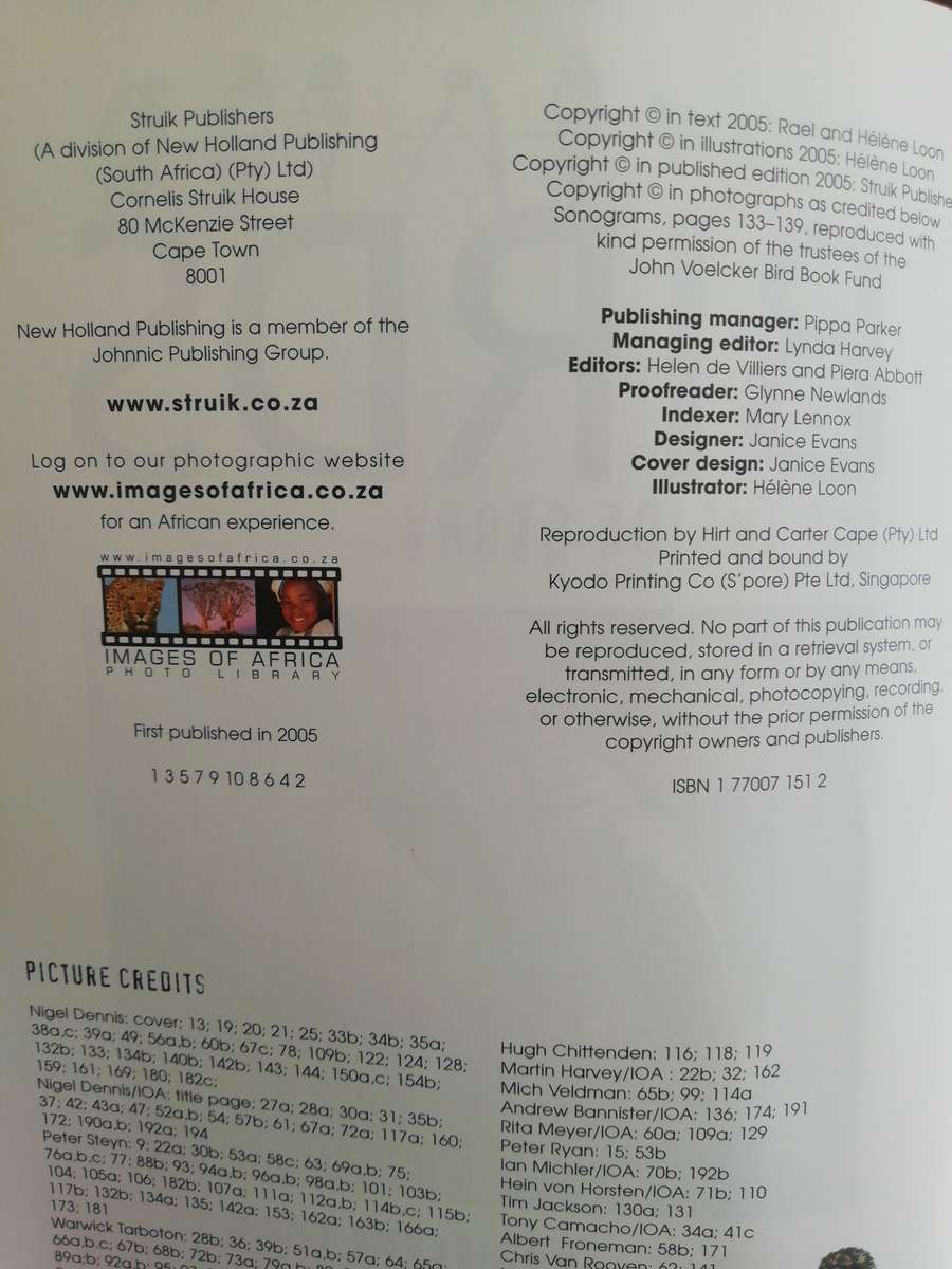 Sasol Birds : The Inside Story / Rael & Helene Loon