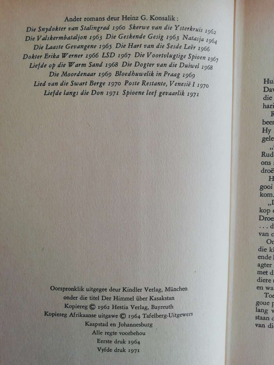 STRAFKAMP IN DIE BERGE / Heinz G. Konsalik