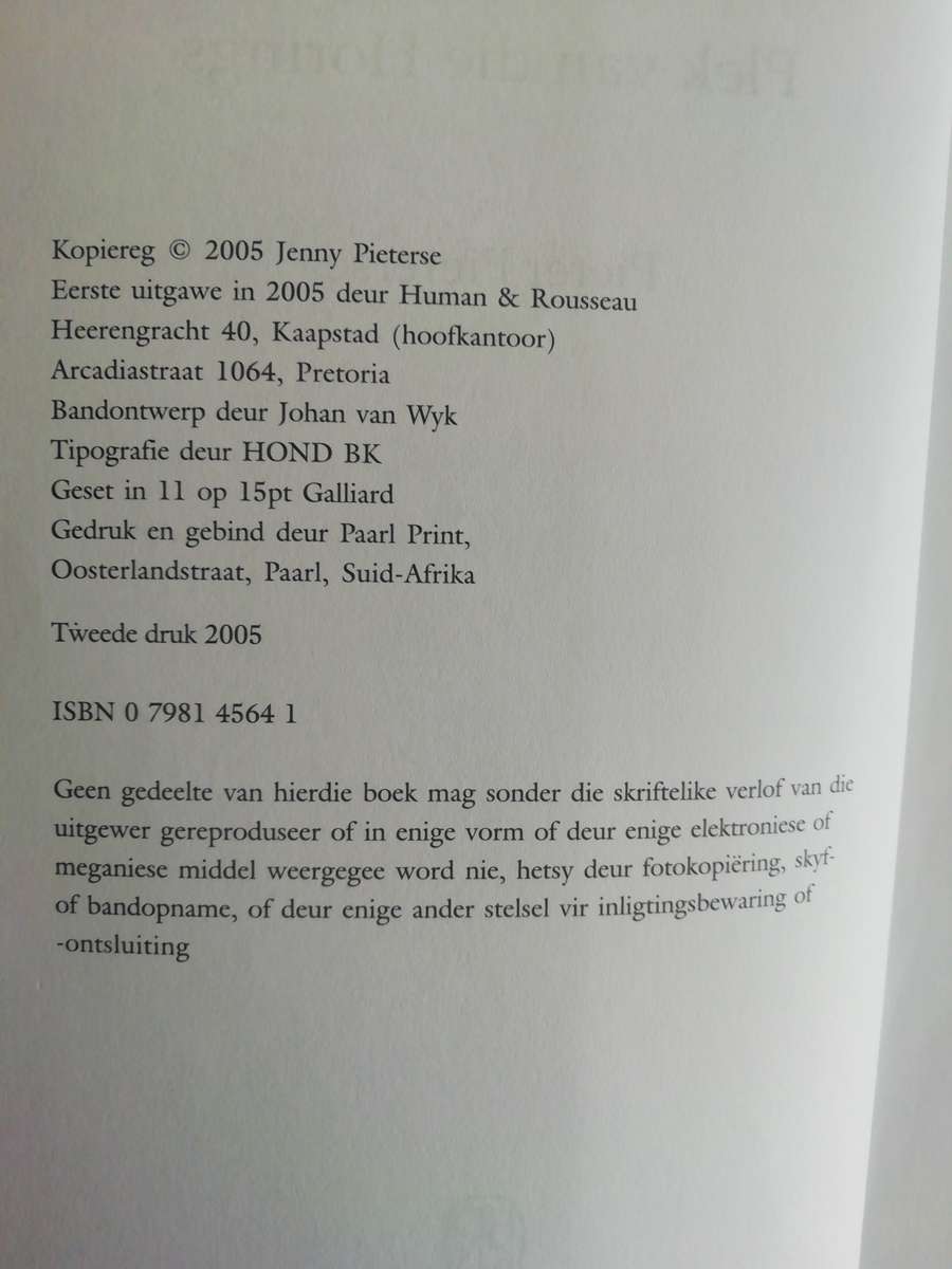 Manaka: Plek Van Die Horings / Pieter Pieterse