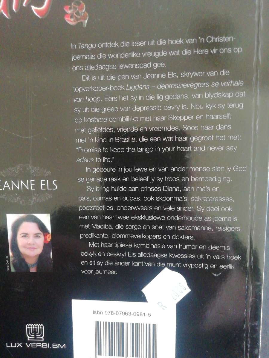 Tango ligvoets deur die lewe/  Jeanne Els