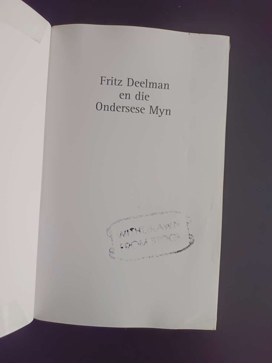 Fritz Deelman en die Ondersese Myn / Leon Rousseau