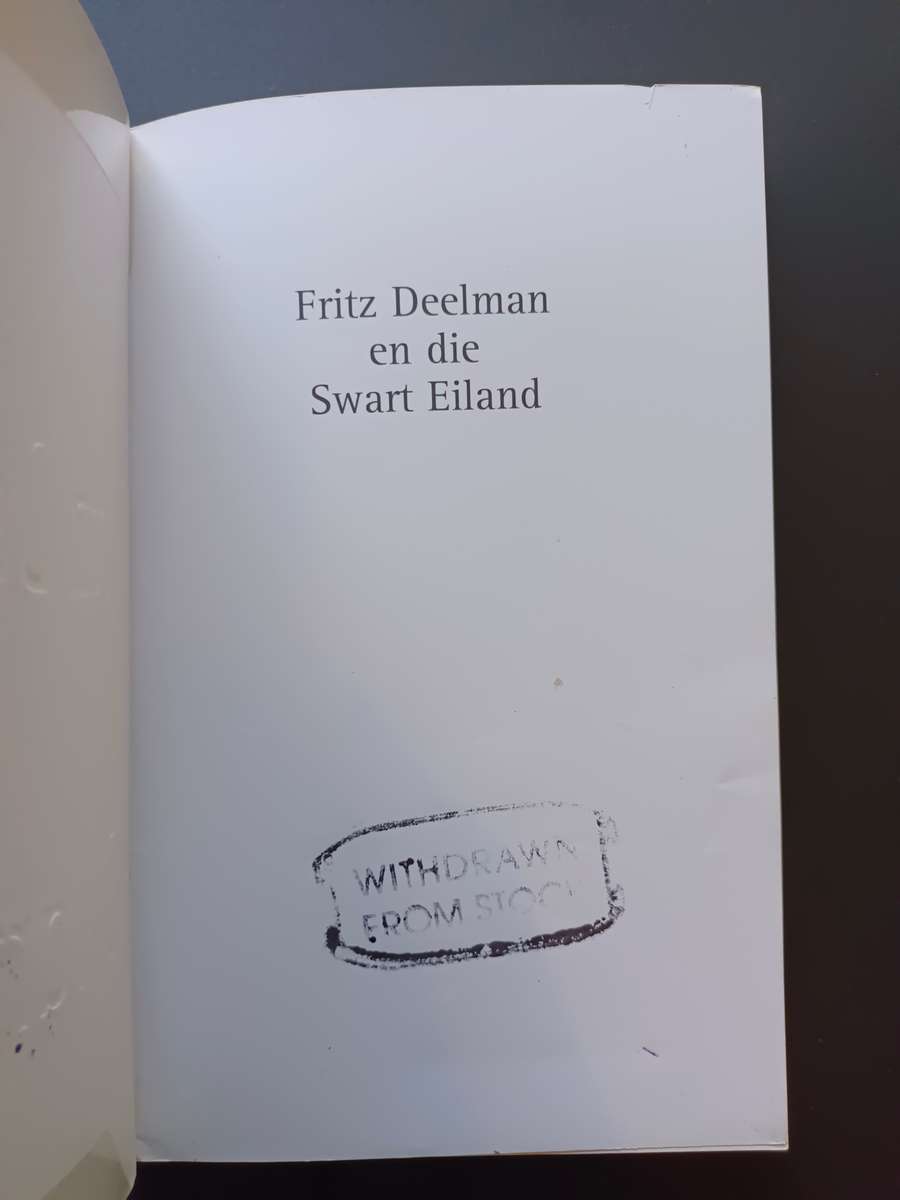 Fritz Deelman en die Swart Eiland / Leon Rousseau