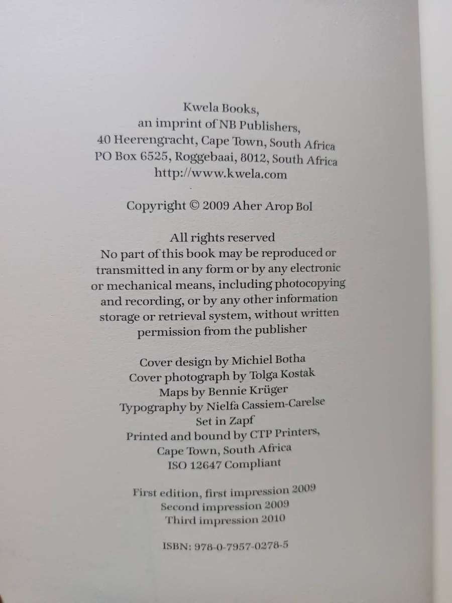 The Lost Boy: The True Story of a Young Boy's Flight from Sudan to South Africa / Aher Arop Bol