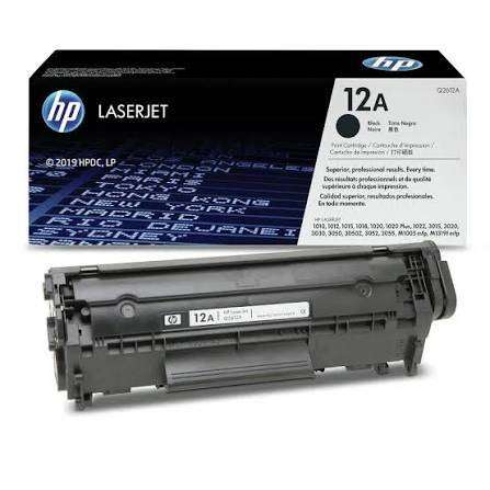 HP Q2612A ORIGINAL BLACK TONER CARTRIDGE