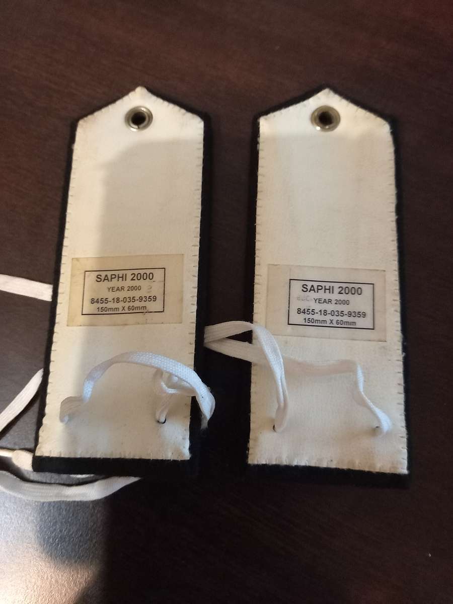 SA Navy Rear Admiral Epaulettes