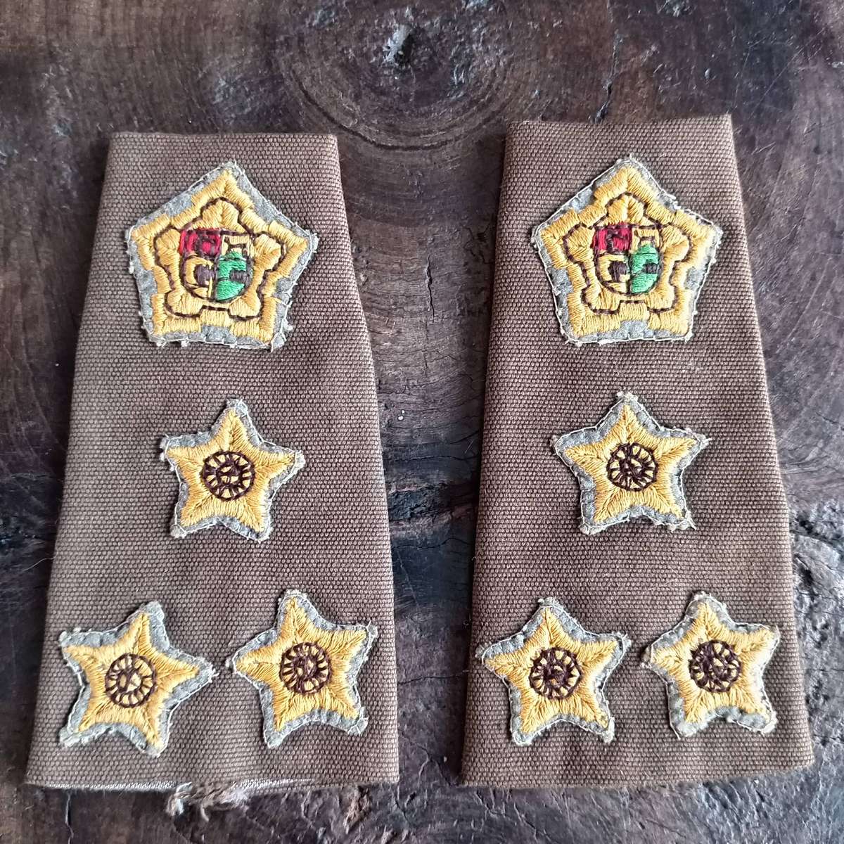SADF, BRIGADIER SLIP-ON SHOULDER RANKS