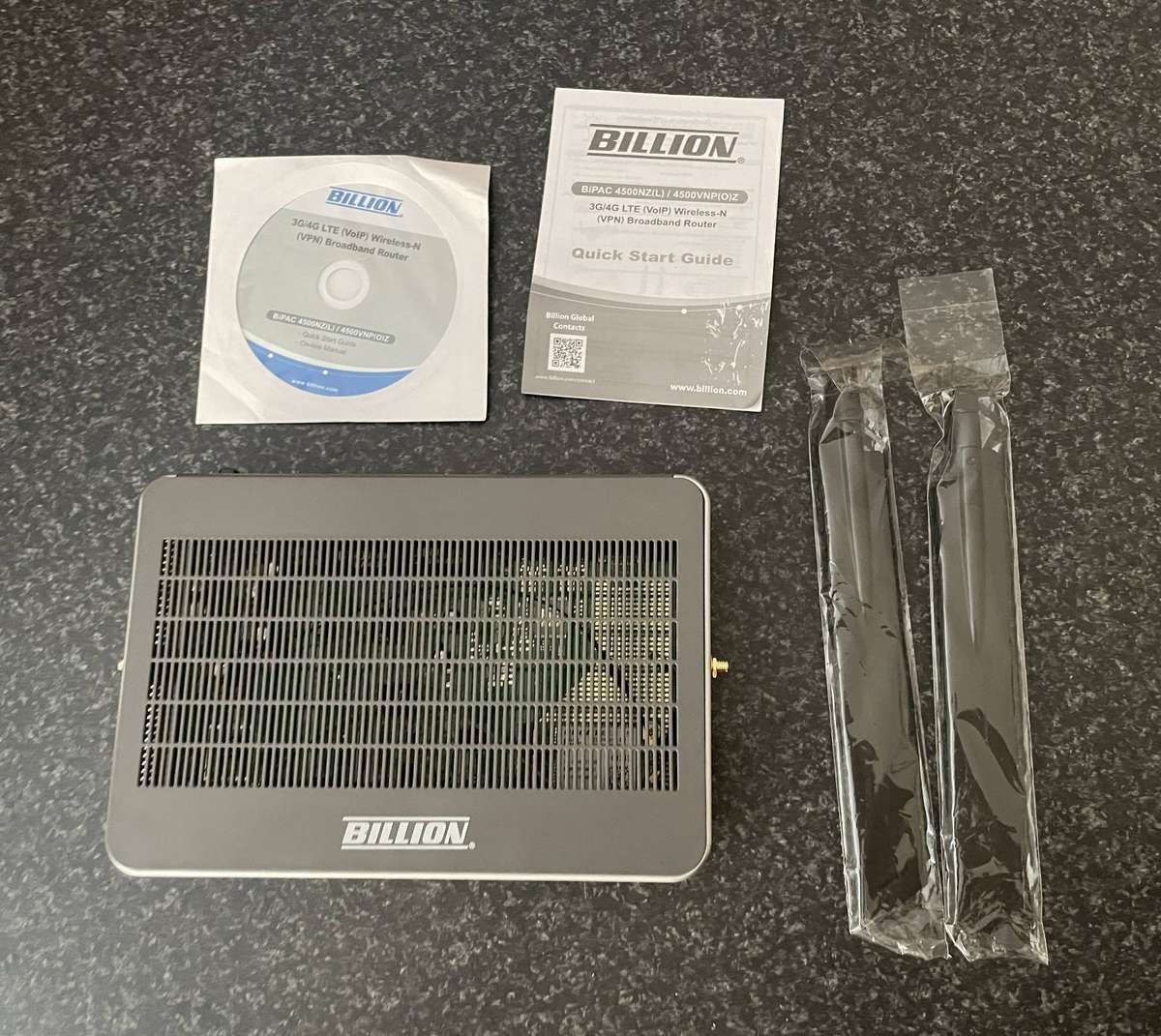Billion BiPac 4500NZ 3G/4G LTE Wireless N VPN Router