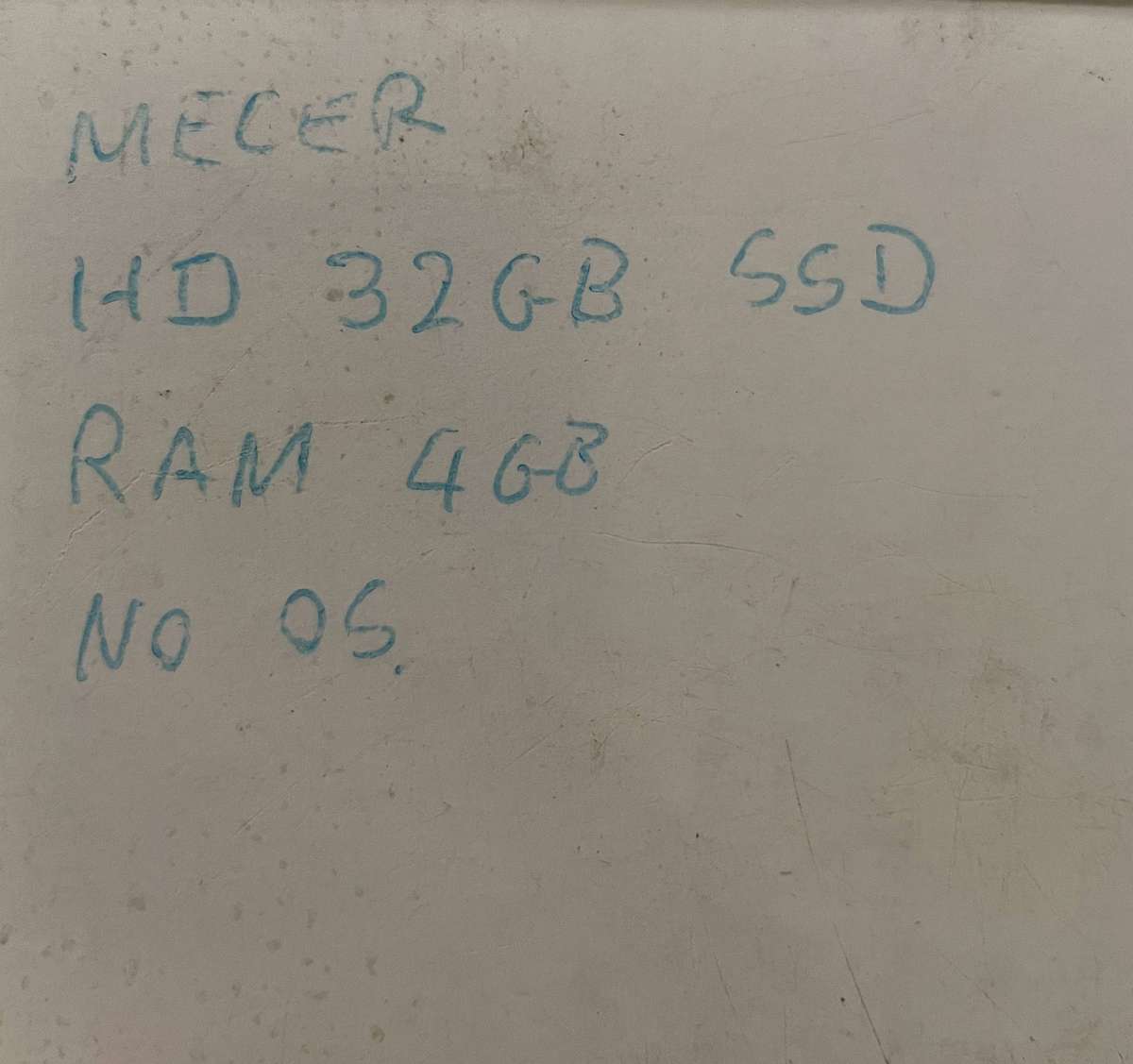 Mecer Mini PC - no operating system loaded