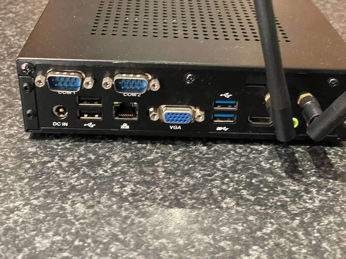 Mini PC with Celeron processor