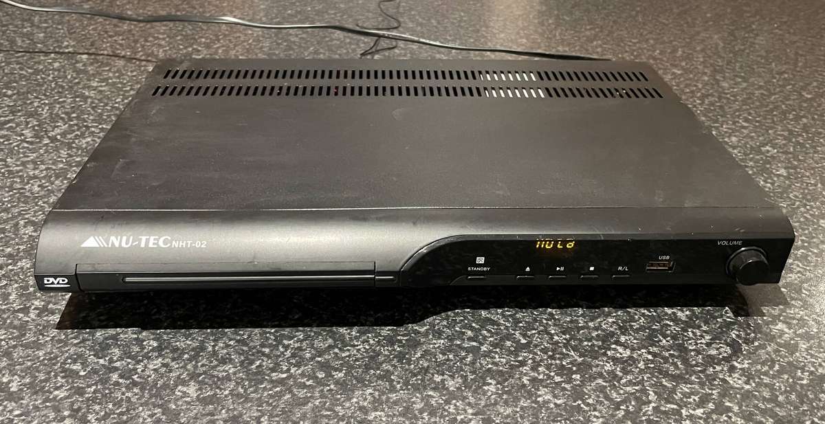 Nu-Tec NHT-02 5.1 Channel Home Theater DVD Receiver - no remote or speakers