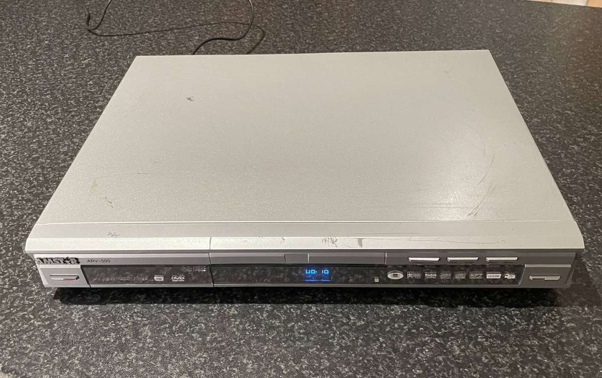 Amstar ARV-500 DVD Player (Silver) - Untested / Sold As-Is (No Remote)