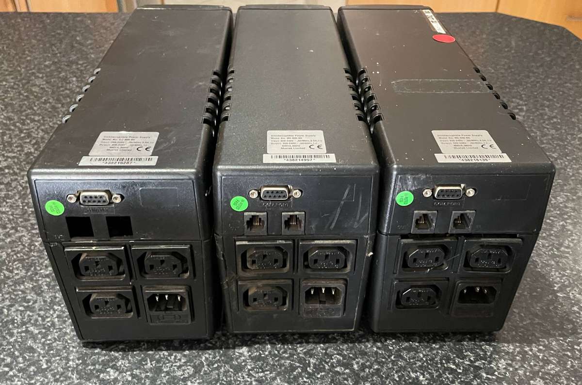 Faulty 600VA UPS x 3