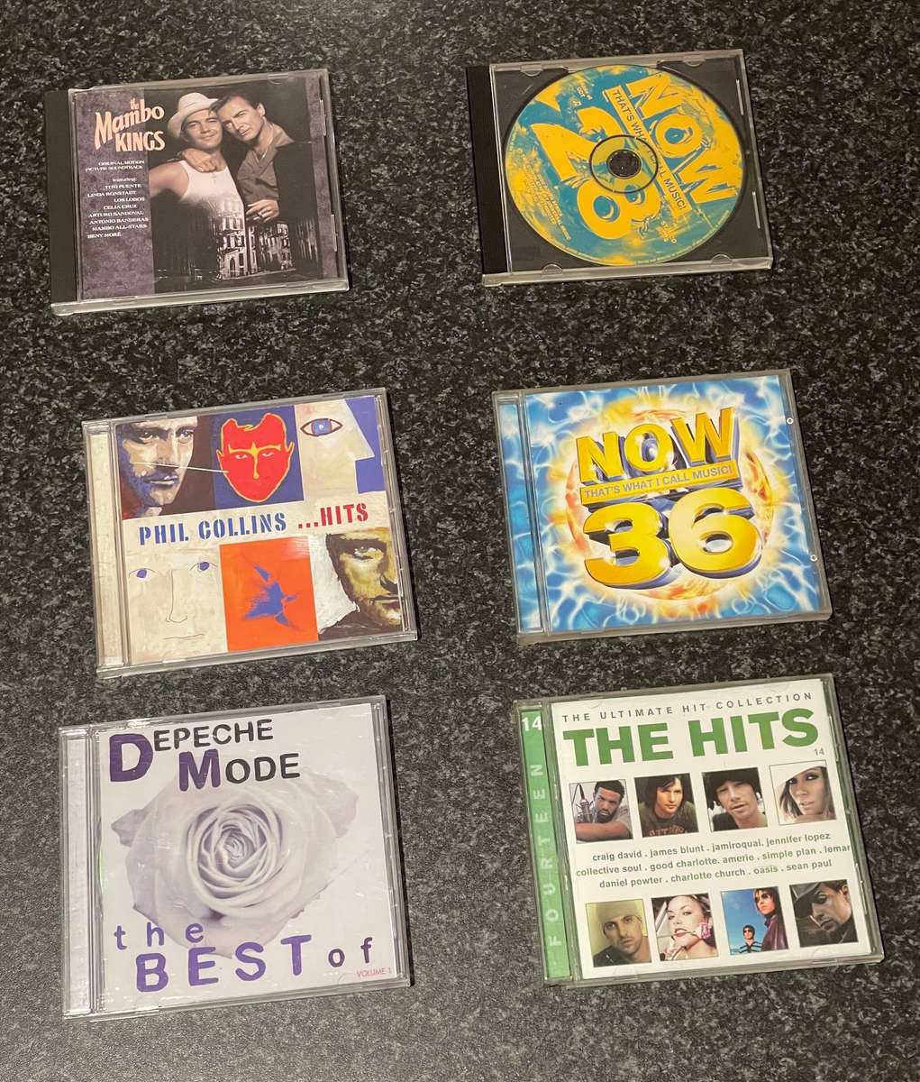 Six mixed CD's