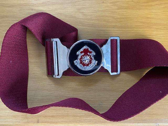 Special Forces Maintenance Unit Stable Belt and Buckle