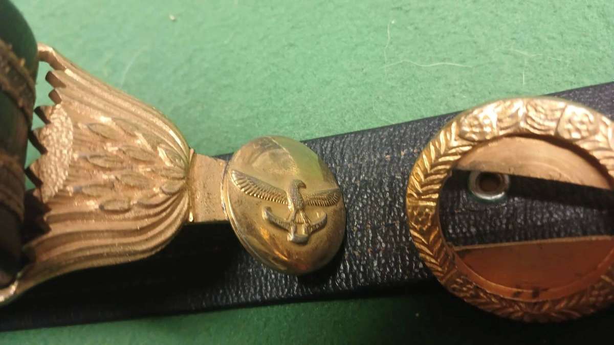 SA Airforce Officers Belt and Buckle.