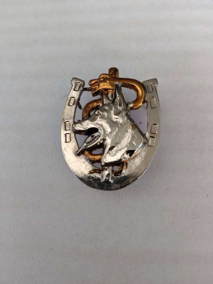 SA Veterinary Orderley, Bi Metal Breast Badge.