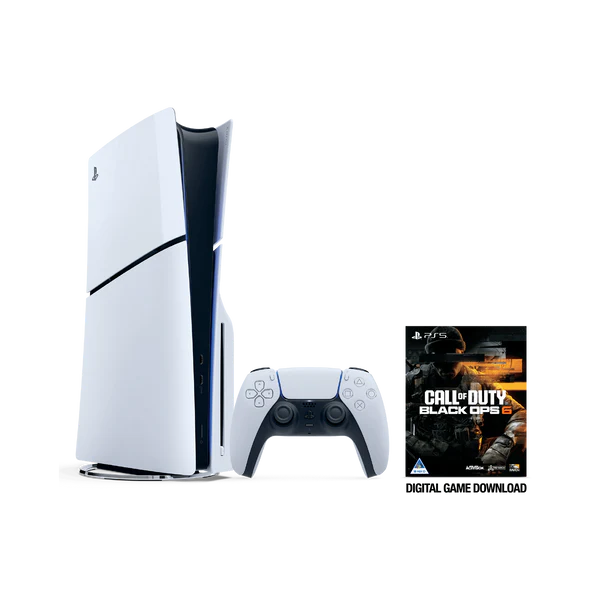 PS5 Slim + Call of Duty: Black Ops 6 (Voucher) Bundle