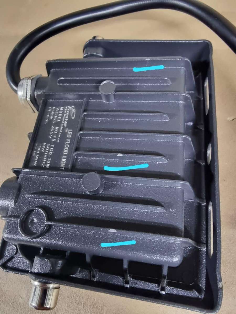 2 Pack - 50w & 10w Day Night Sensor LED Floodlight