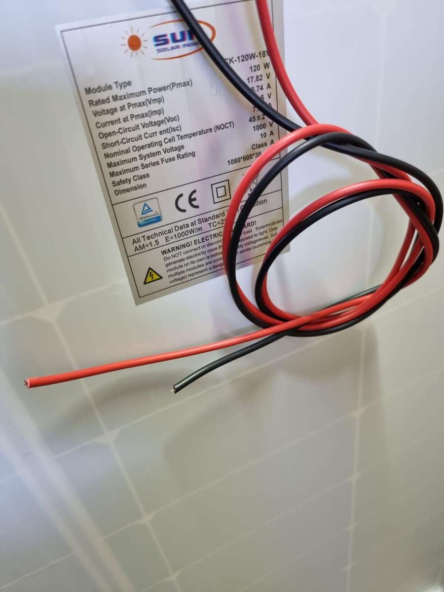 120W / 18V Monocrystalline Solar Panel SP-SUN #3