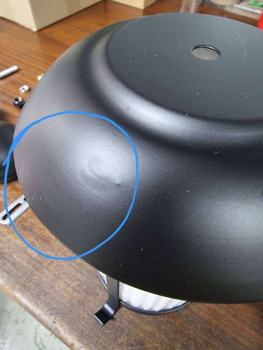 Rustic Wood & Iron 2 Lamp Pendant Chandelier CD62