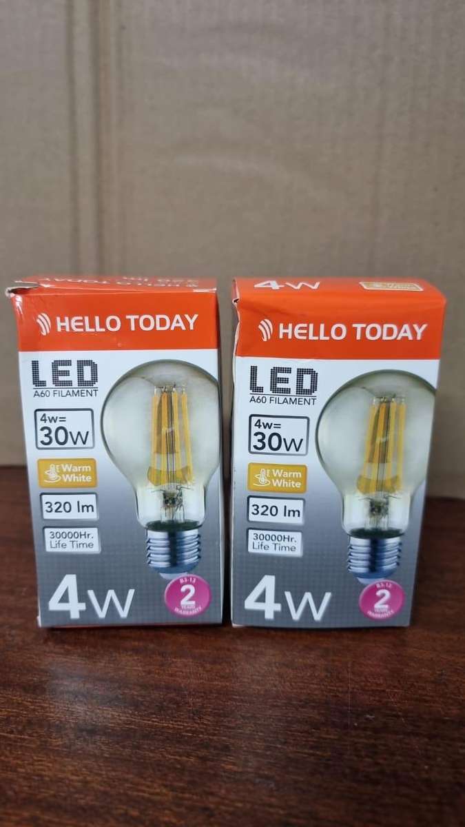 8 Pack - Mixed bundle Filament Globe Light Bulb E27