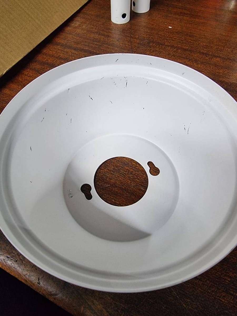 Modern Retractable White Ceiling Fan with Lights 098 #34