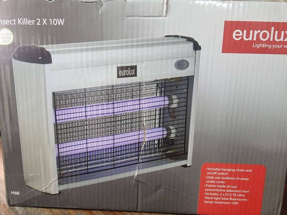 Eurolux - Lamp Insect Killer 20W (2 x 10watt) -  H46