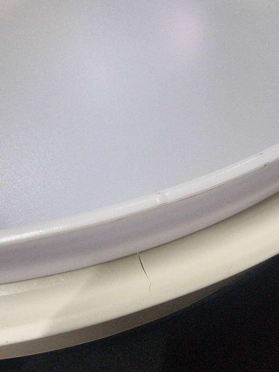 White & Black Retractable Ceiling Fan With Remote - 073  #35