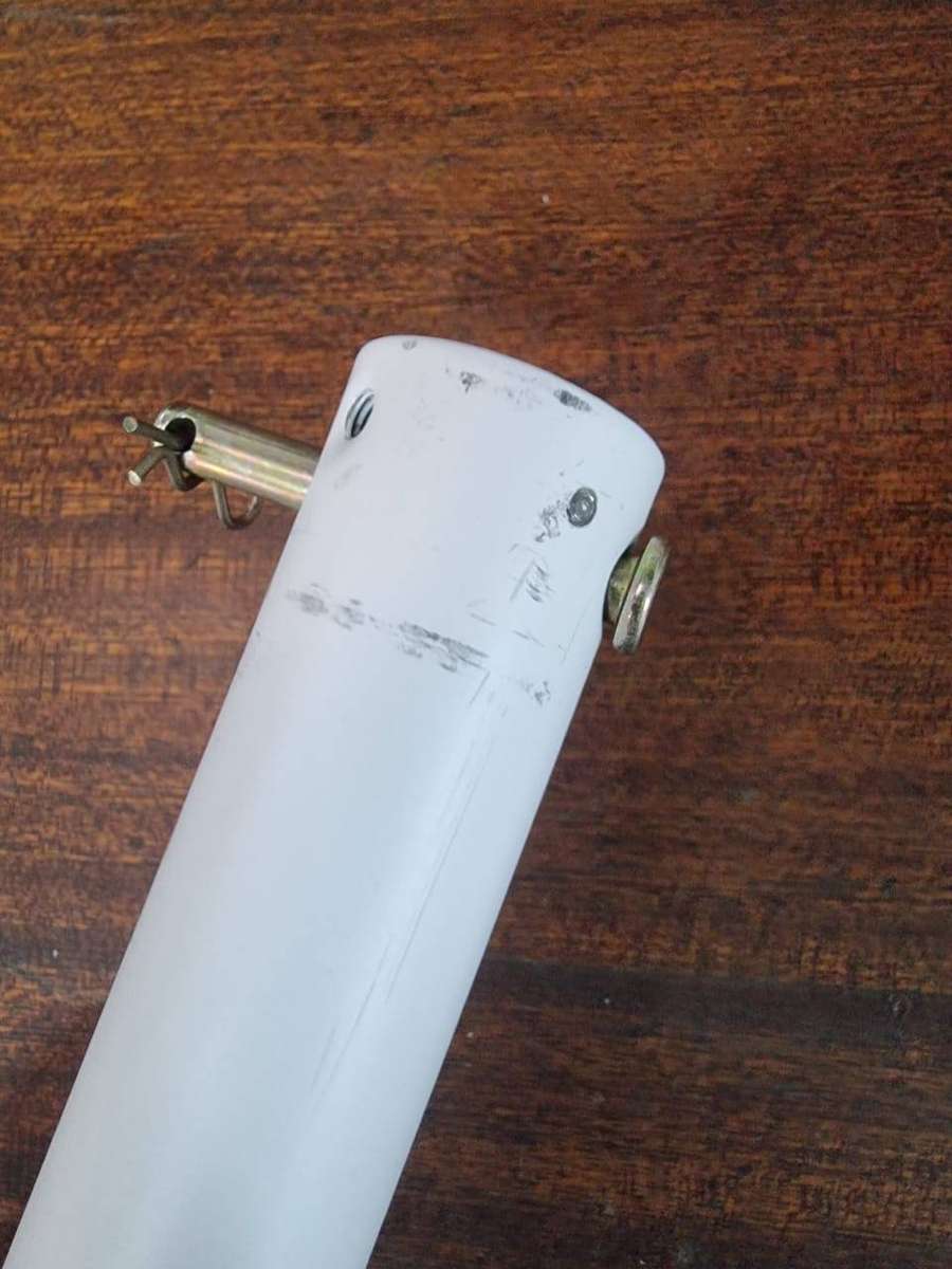 LED Ceiling Fan With Remote - White and Light Wood - 091 #37