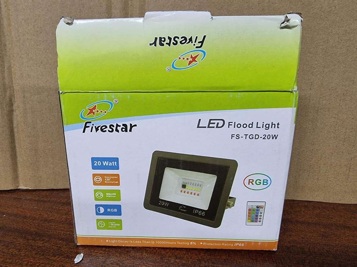 20w RGB Multi Colour Flood Light With Remote #1