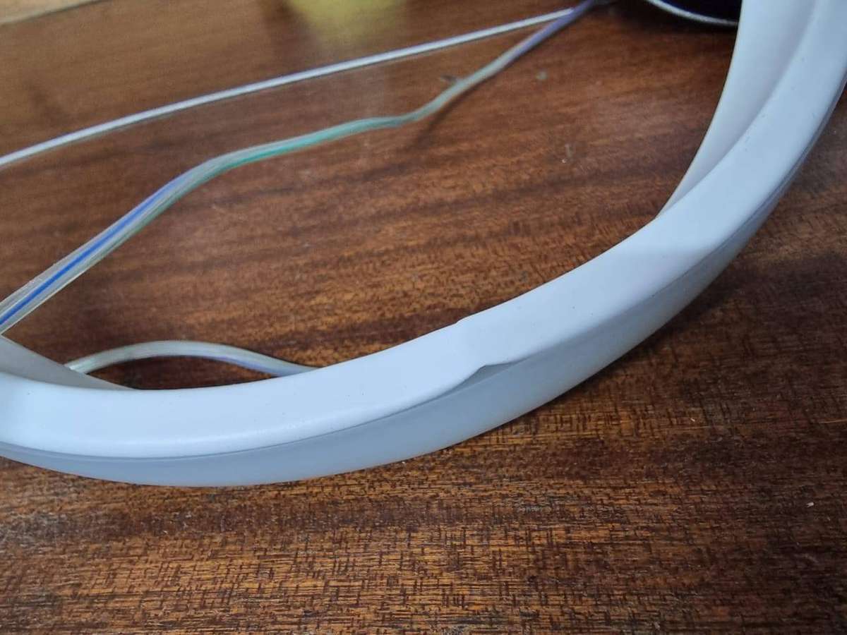 White Modern LED Pendant Lights Aluminium & Acrylic - CD106