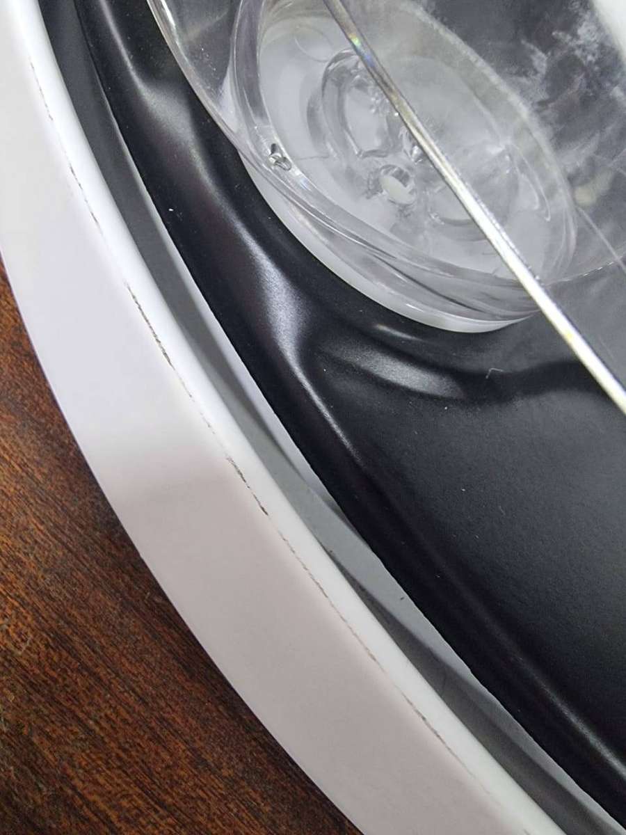 White & Black Retractable Ceiling Fan With Remote - 073  #35