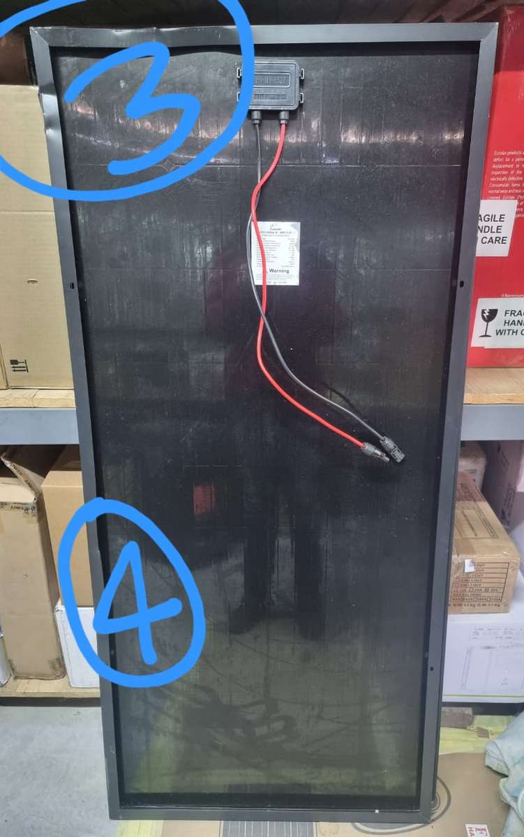 150W / 18V Monocrystalline Solar Panel