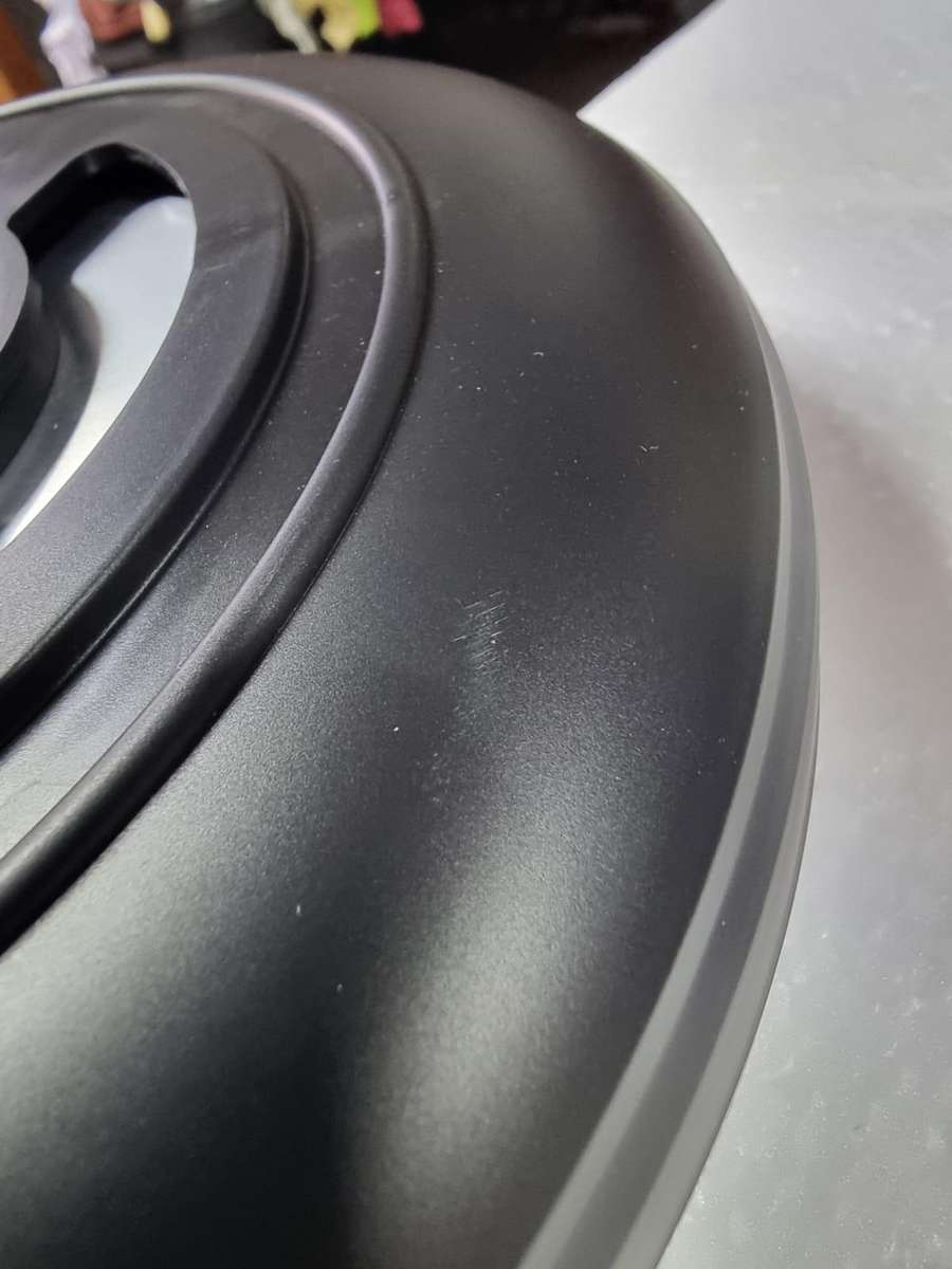 Five Blade LED Ceiling Fan with Remote Control - Black - FL665 #20