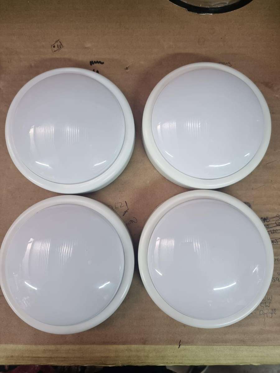 4 Pack -Eurolux Mini Touch Lamp White LED Push