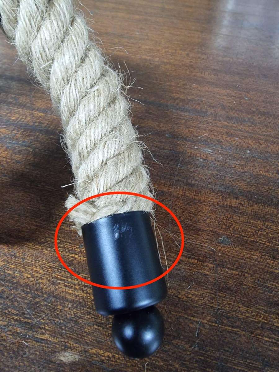 Vintage Wave Style Rope Pendant Light #2