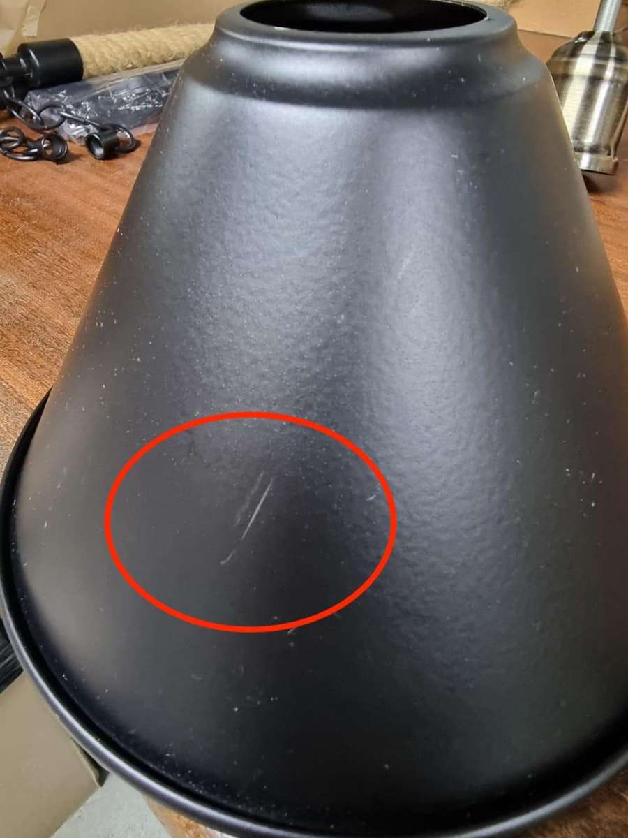 Vintage Wave Style Rope Pendant Light #1