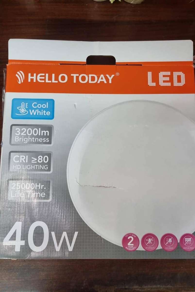 Mixed bundle of light fittings