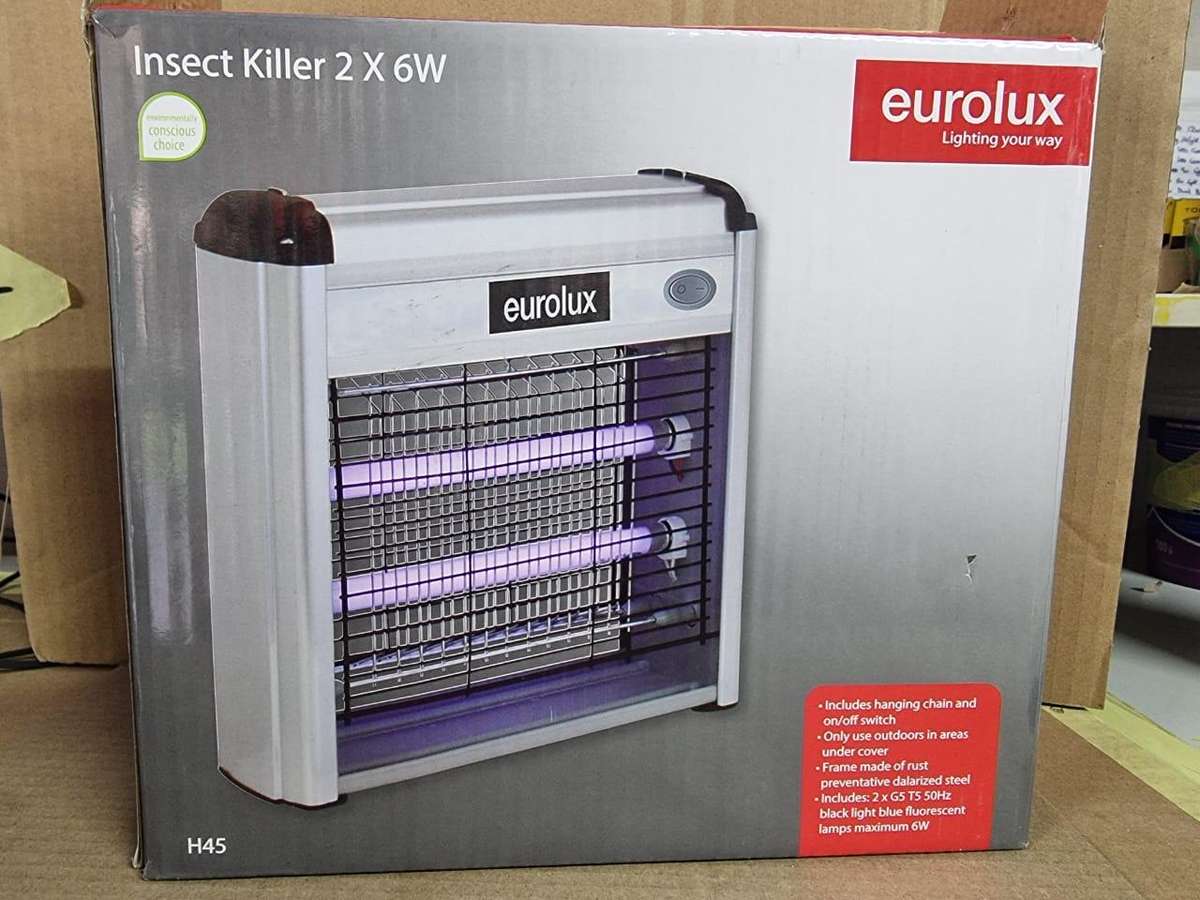 Eurolux - Insect Killer Zapper - 2 x 6 Watt