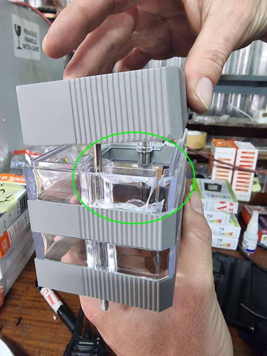 Mixed bundle of light fittings