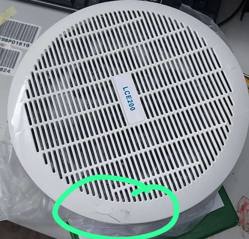 12 Inch - 30cm LCE Ceiling Extractor Fan - Please read description