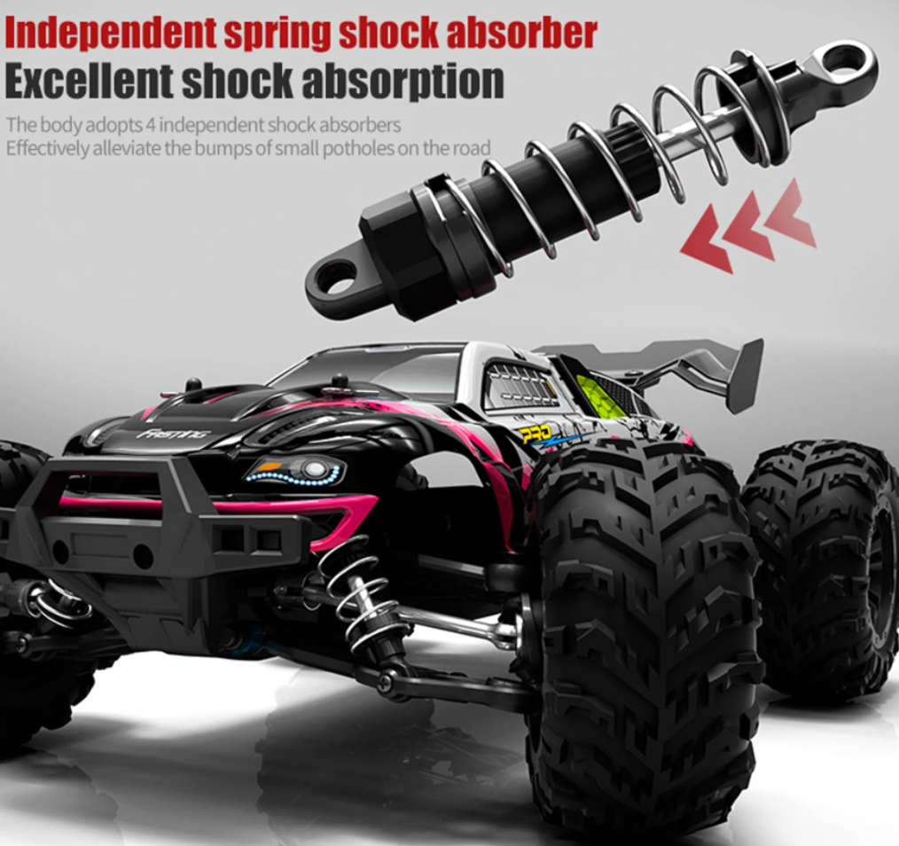 Sweep Pro RC Car - 4WD 1/16 Off Road Truck - Blue