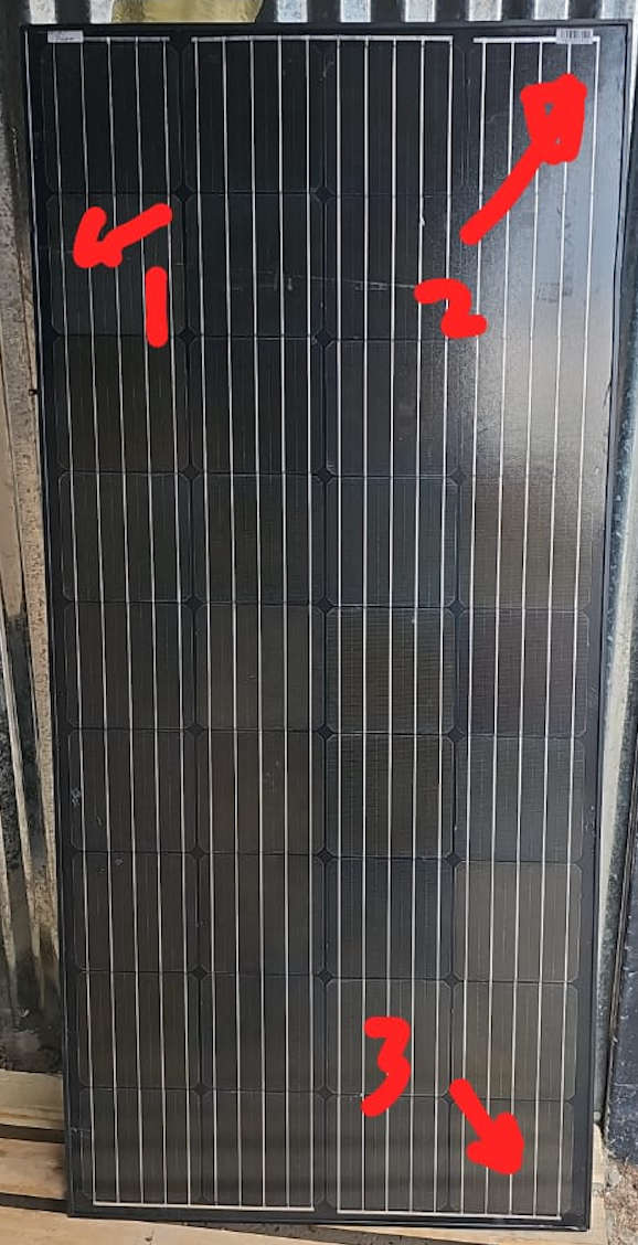 150W / 18V Monocrystalline Solar Panel