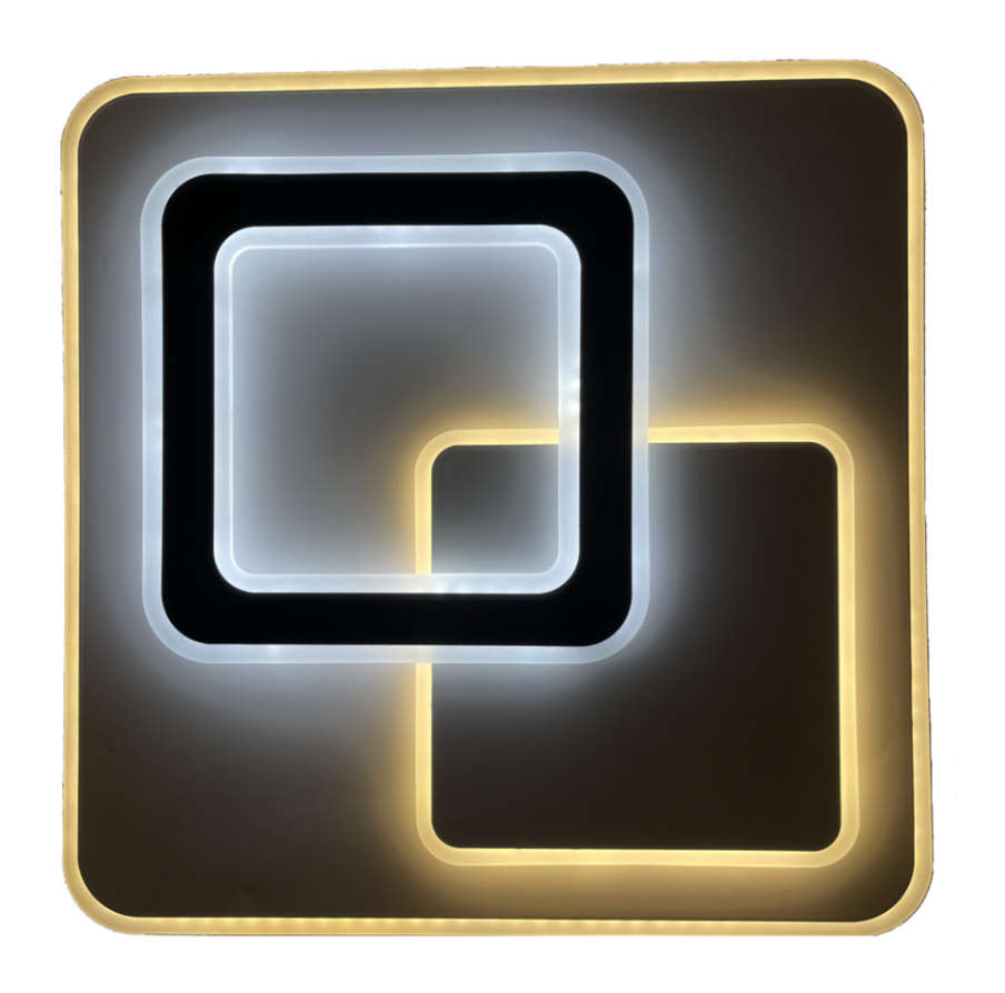 Colour Changing Modern Acrylic LED Ceiling Light - Square CE017 #2