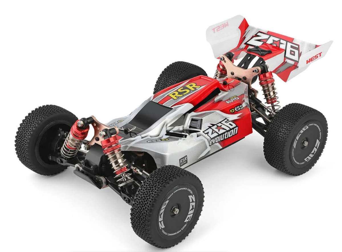 Wltoys 144001 High Speed 4WD Racing RC Car -RED