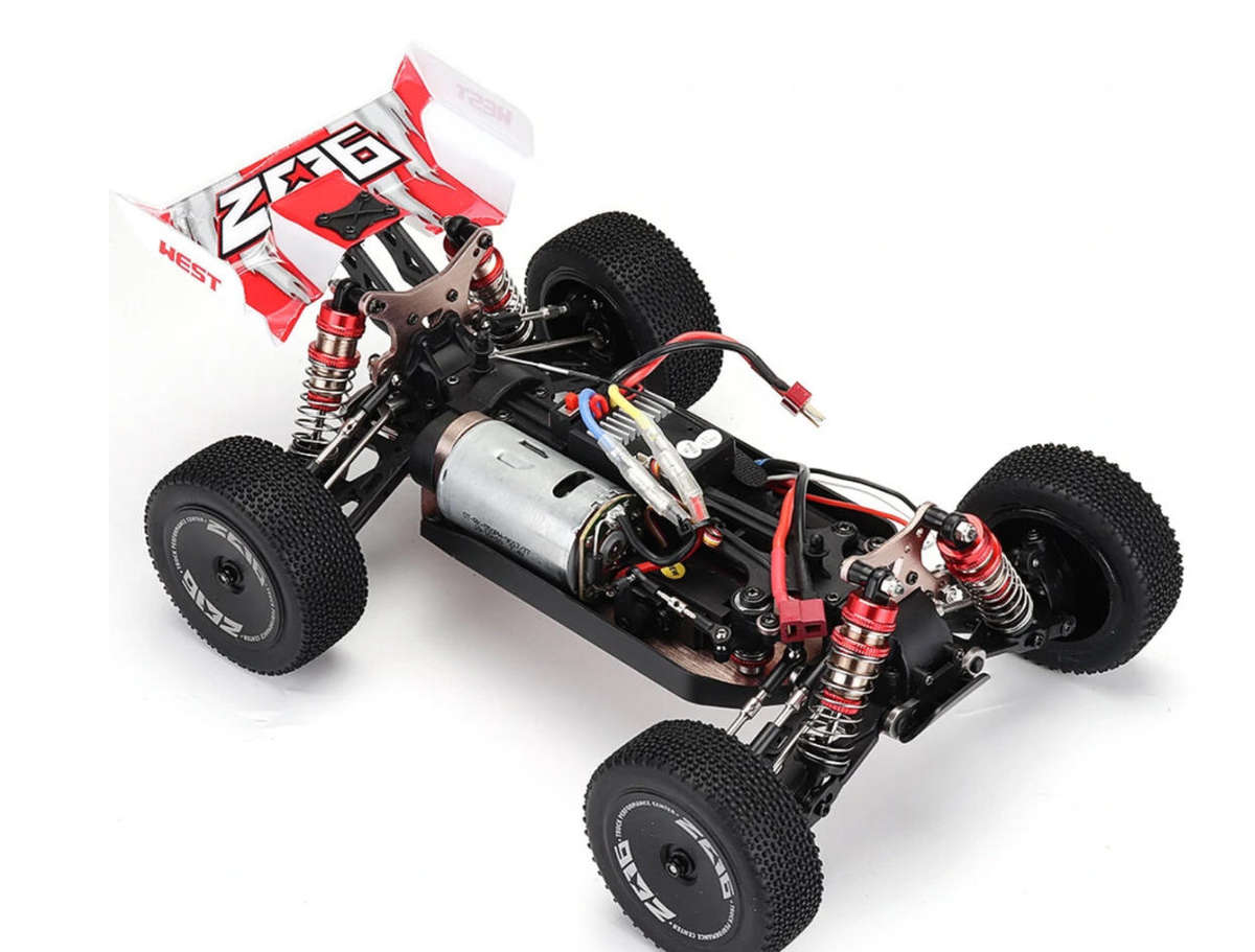 Wltoys 144001 High Speed 4WD Racing RC Car -RED
