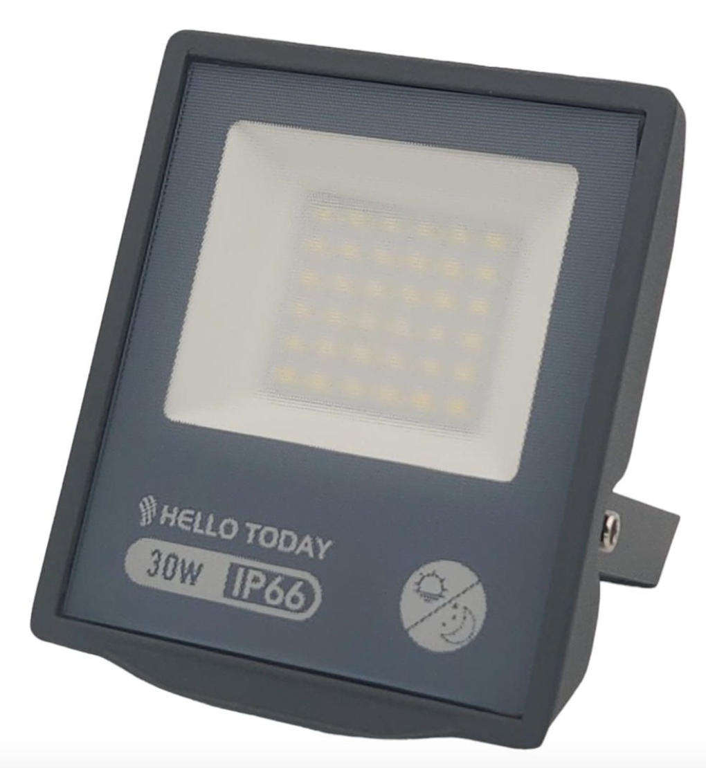2 Pack - 30w Day Night Sensor LED Floodlight
