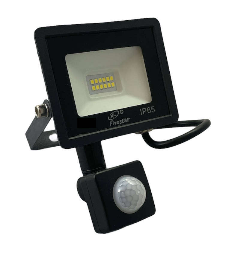 5-Pack: 4 x 20w & 1 x 10w Motion Sensor LED Floodlight