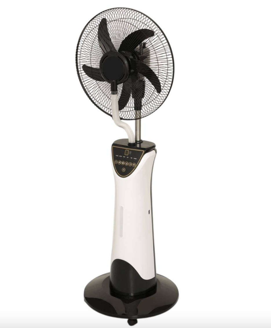 Eurolux Rechargeable Mist Fan With Light & Remote